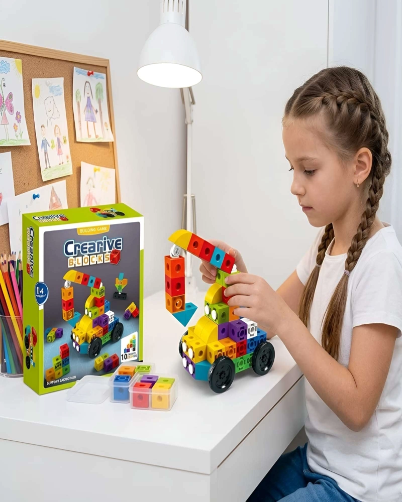 SET DE CONSTRUCCION CREATIVE BLOCKS - POTENCIA LA IMAGINACION DE LOS NIÑOS - 3