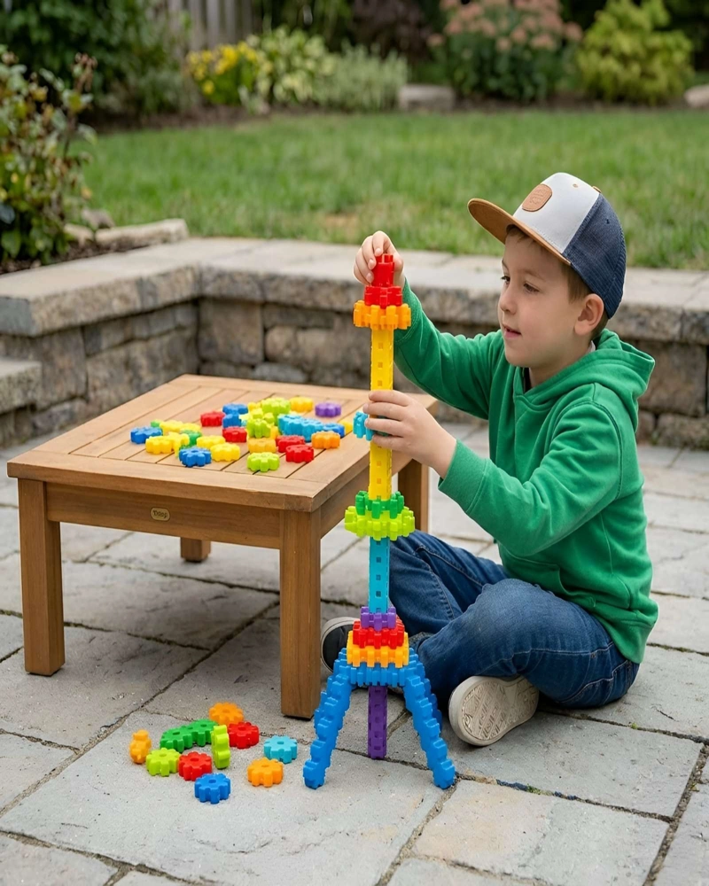 SET DE CONSTRUCCION BLOQUES EDUCATIVOS 300 PIEZAS WOOPIE - 1