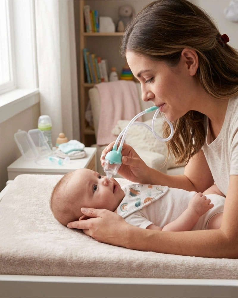ASPIRADOR NASAL HIGIE NICO DE SILICONA PARA BEBES - 2