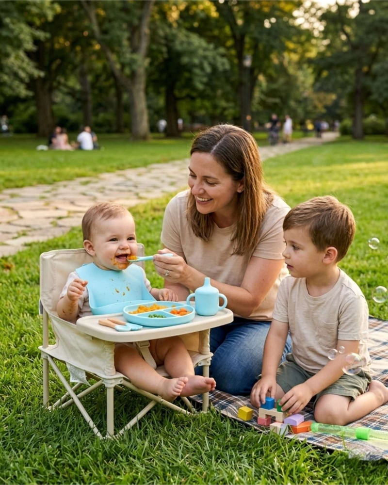 SET DE ALIMENTACION DE SILICONA PARA BEBE  6 PIEZAS - 3