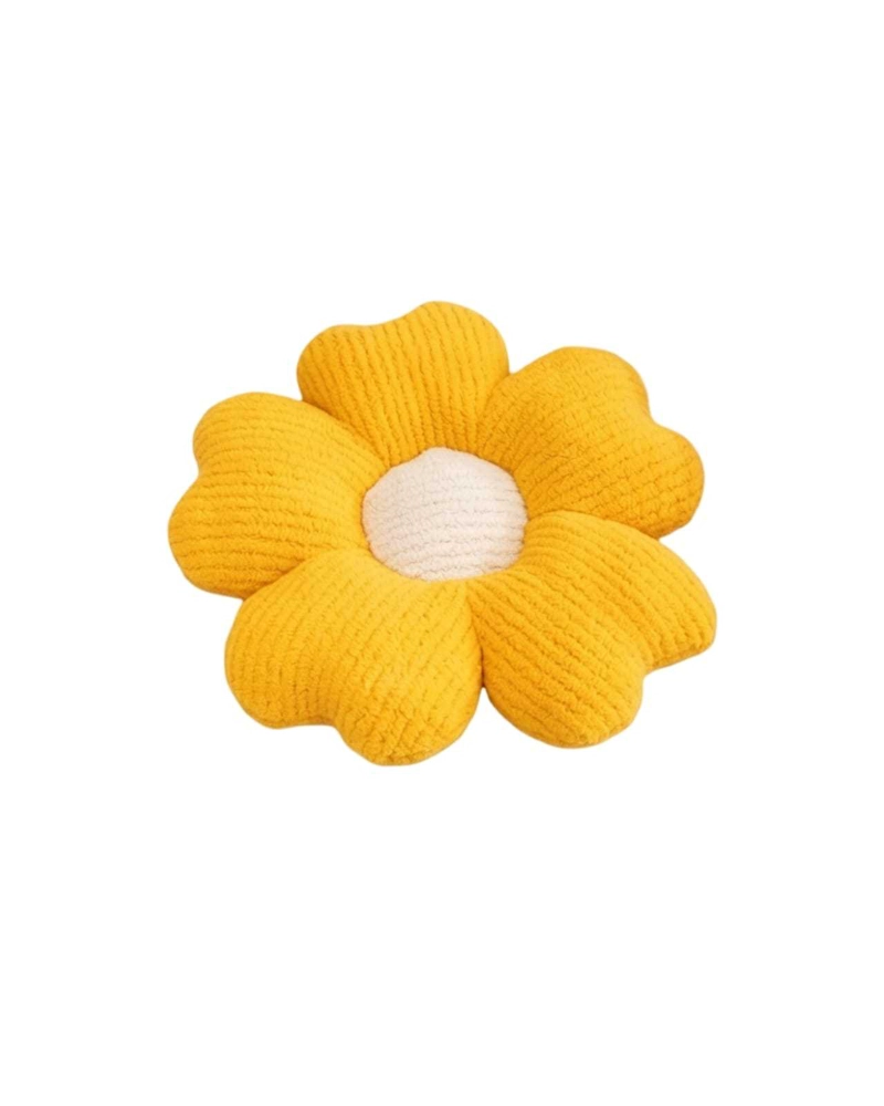 COJIN DECORATIVO FORMA DE FLOR SUAVE PARA HOGAR - 6