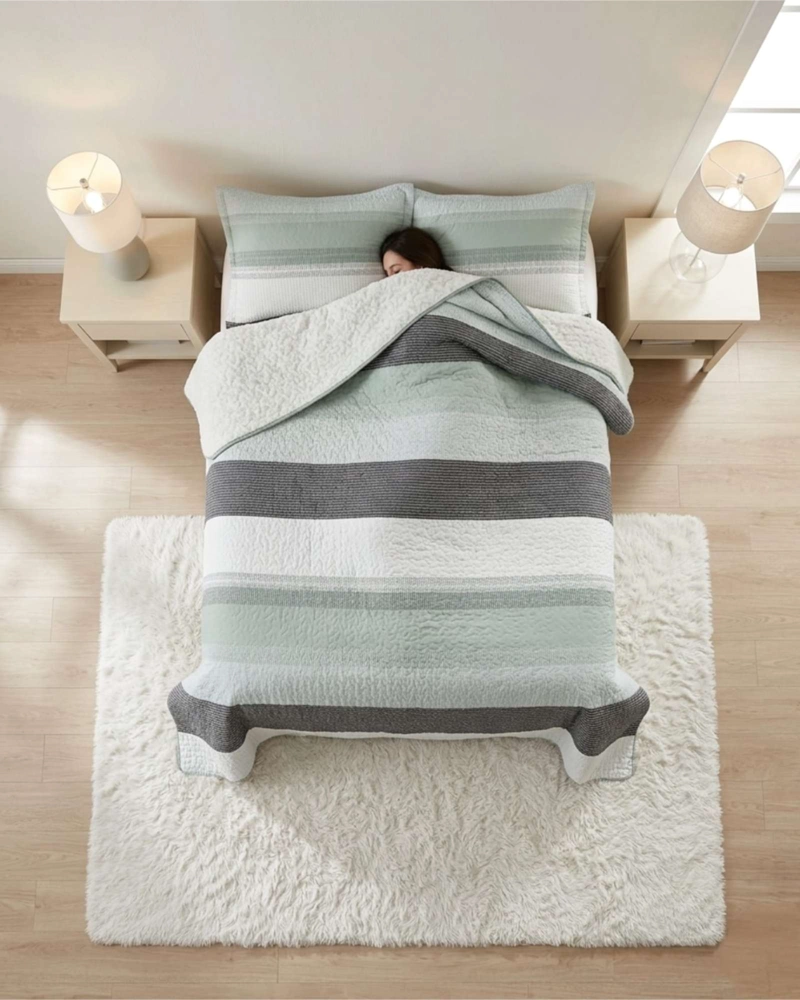 SET CUBRECAMA SHERPA CON SABANAS TERMICAS 2 PLAZAS - 5