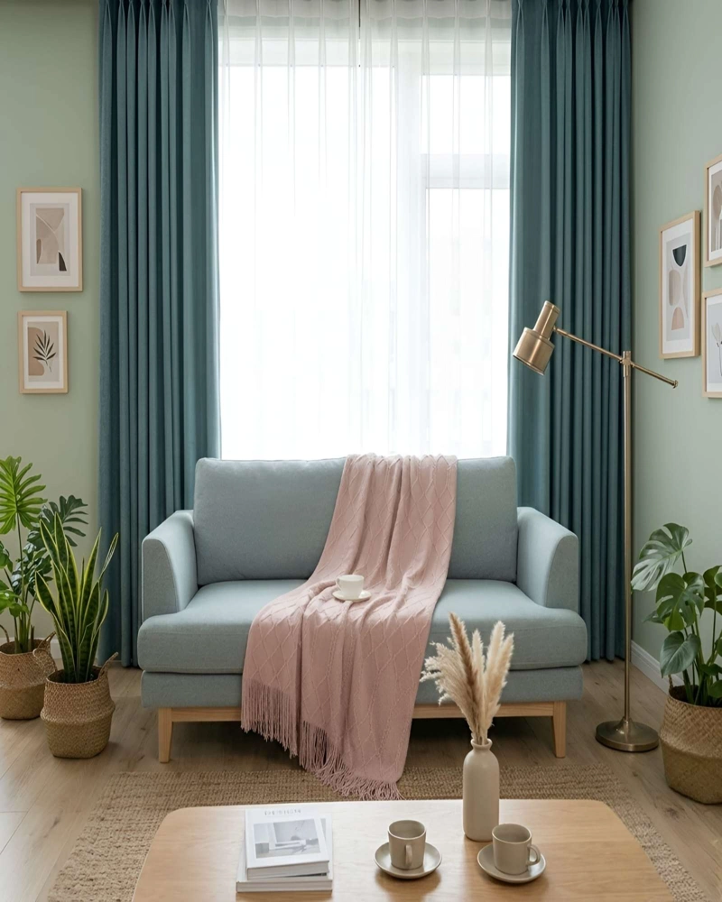 MANTA PIECERA DE SILLON SILLON Y CAMA TEJIDA ROMBOS 127X172 - 5