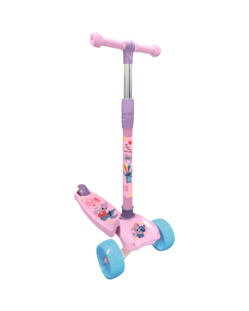 SCOOTER MONOPATIN INFANTIL 3 RUEDAS ROSADO LILA - 5