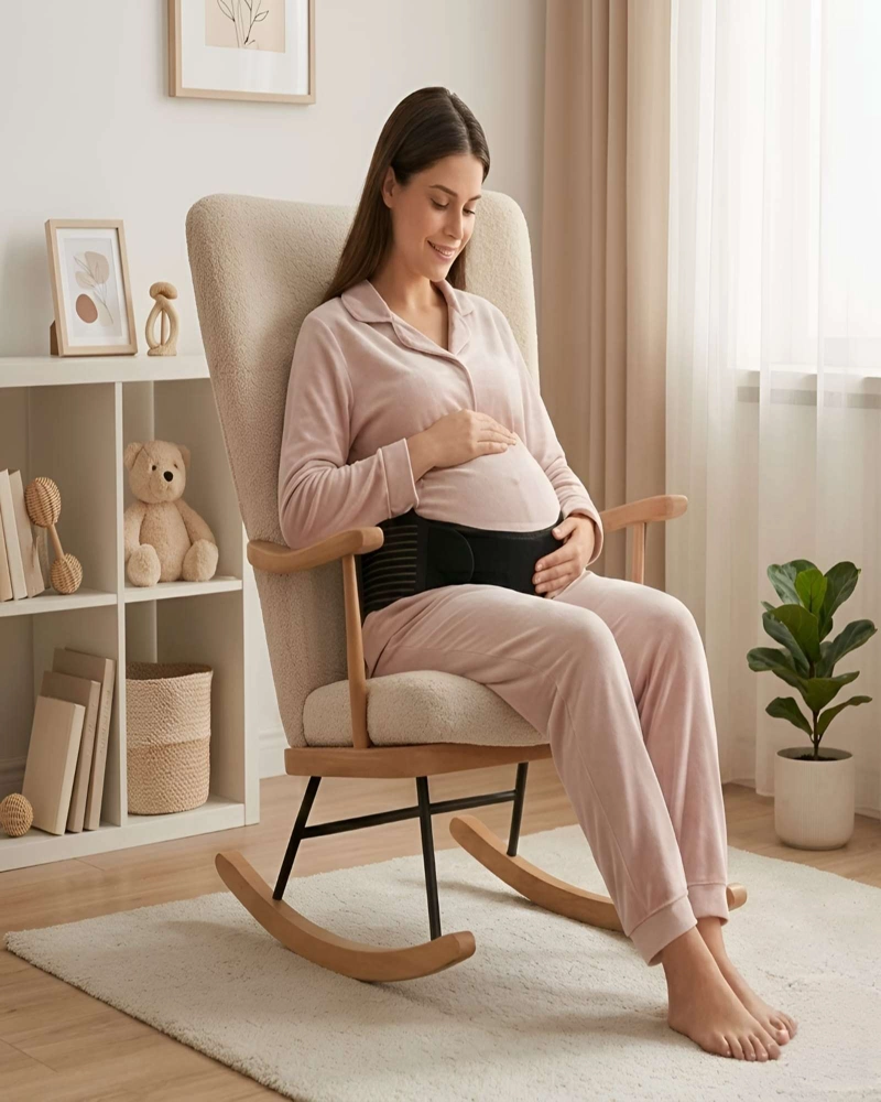 FAJA CINTURON SOPORTE EMBARAZO ABDOMINAL LUMBAR ERGONOMICO - 3