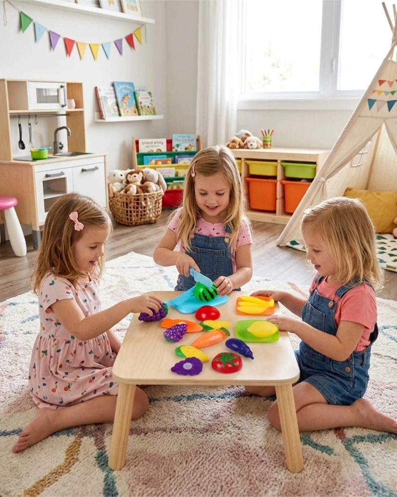 SET DE JUGUETES PARA CORTAR VERDURAS Y FRUTAS - 2