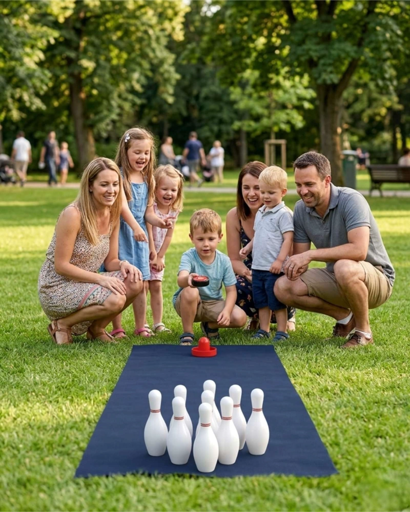 JUEGO DE BOWLING EN CASA SET DE ACTIVIDAD RECREATIVA - 4