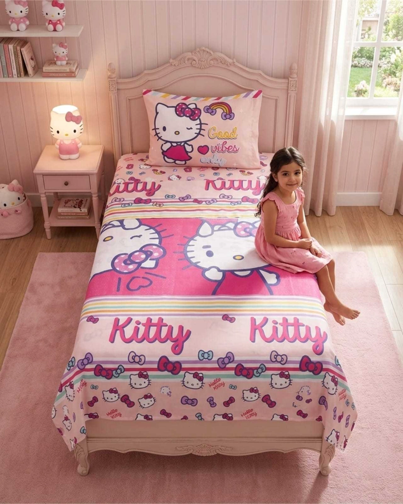 SET DE DORMITORIO INFANTIL 1.5 PLAZAS: PLUMON Y SABANAS - 5