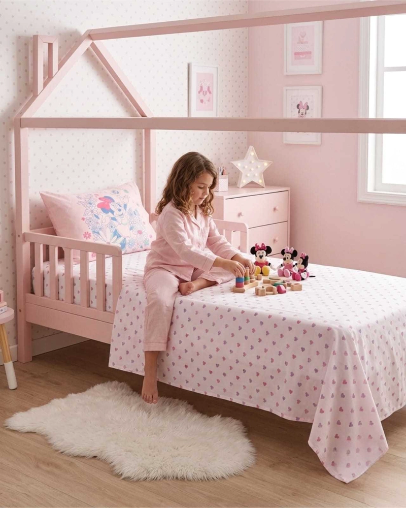 SET DE DORMITORIO INFANTIL 1.5 PLAZAS: PLUMON Y SABANAS - 1