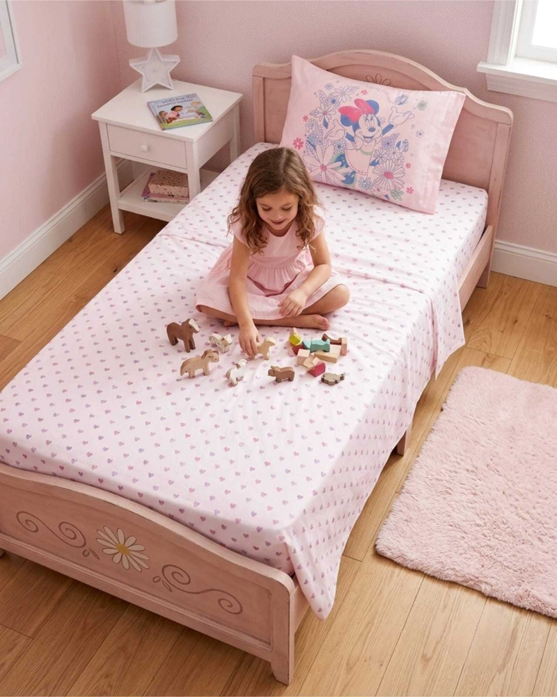 SET DE DORMITORIO INFANTIL 1.5 PLAZAS: PLUMON Y SABANAS - 3
