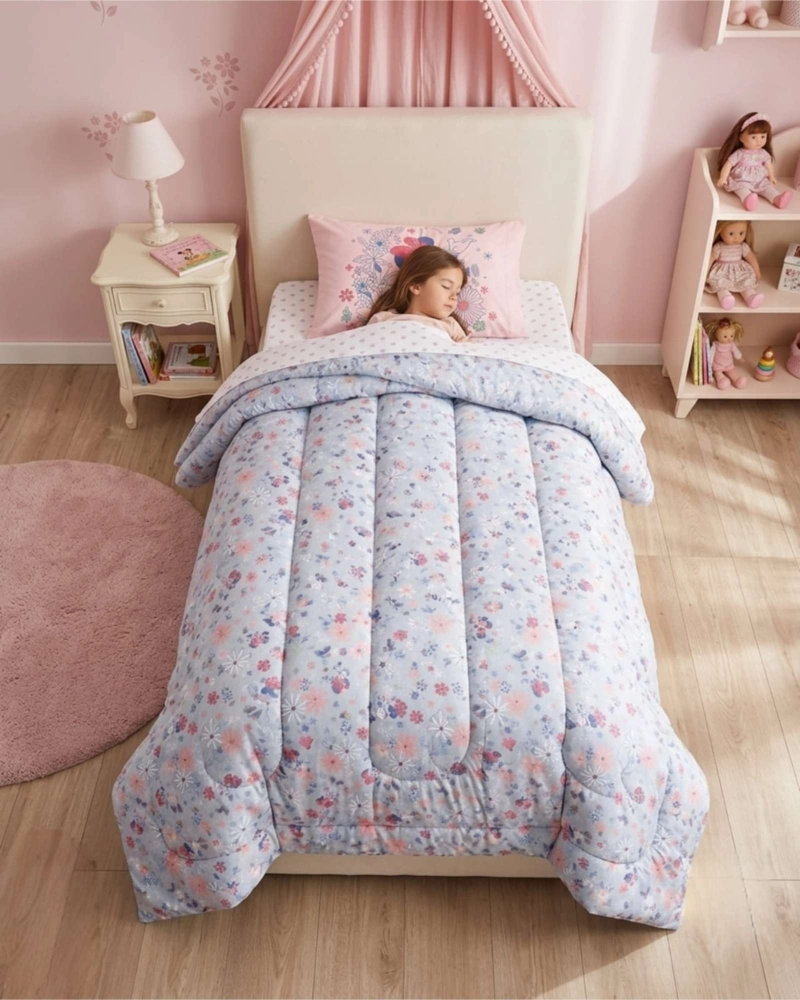 SET DE DORMITORIO INFANTIL 1.5 PLAZAS: PLUMON Y SABANAS - 4
