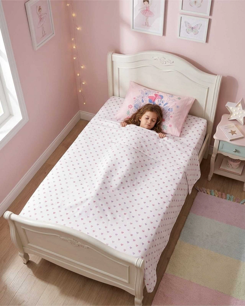 SET DE DORMITORIO INFANTIL 1.5 PLAZAS: PLUMON Y SABANAS - 5