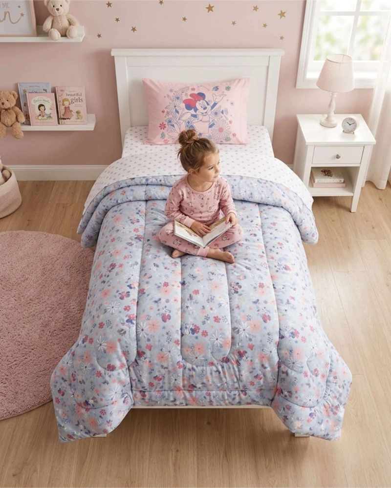 SET DE DORMITORIO INFANTIL 1.5 PLAZAS: PLUMON Y SABANAS - 6