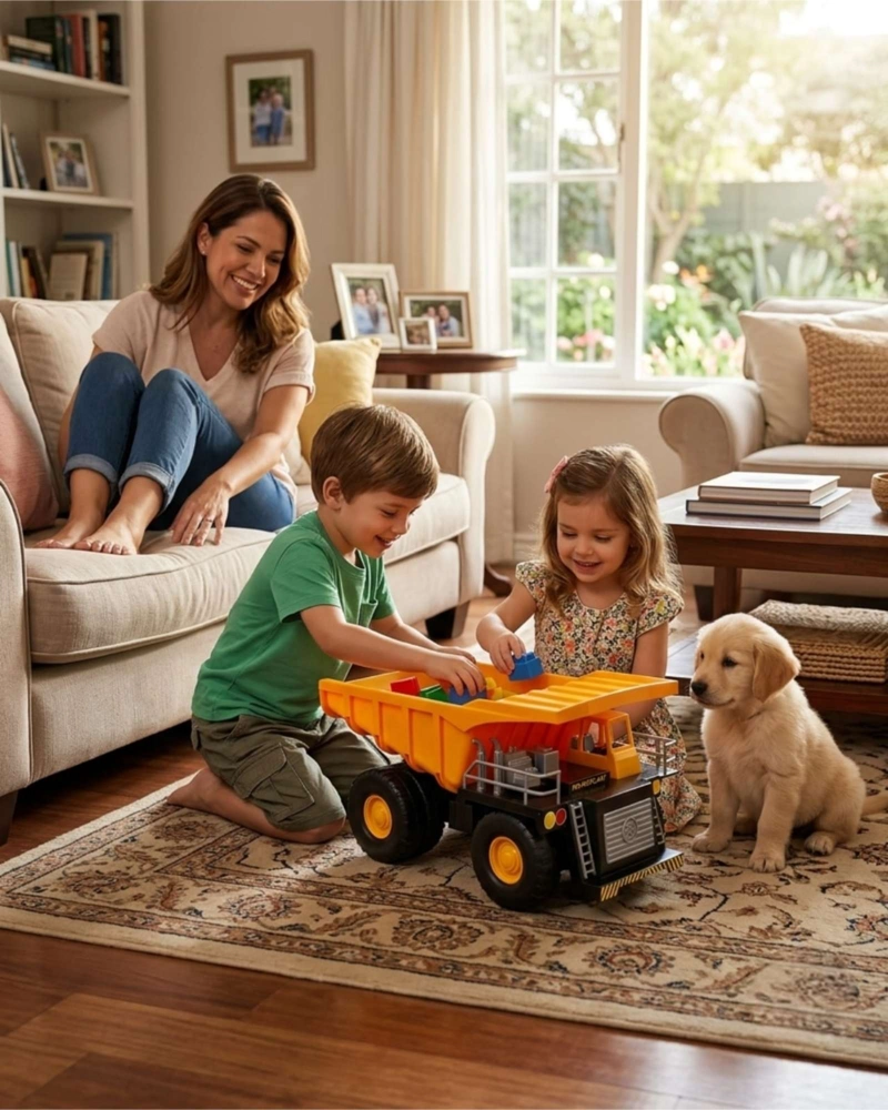 CAMION CHUQUI MINERO DE JUGUETE PARA NIÑOS - 2