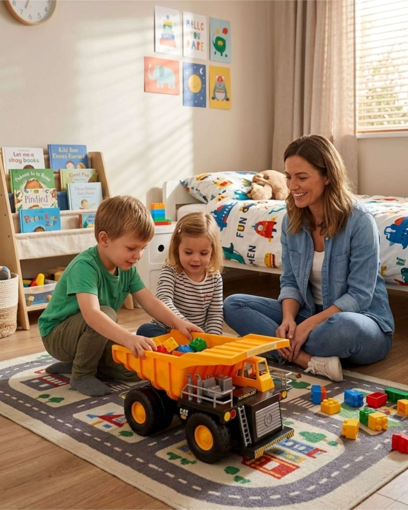 CAMION CHUQUI MINERO DE JUGUETE PARA NIÑOS - 5