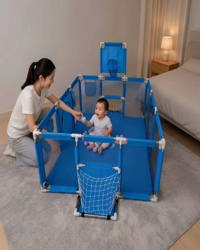 CORRAL DE JUEGOS MULTI-ACTIVIDAD PREMIUM (180 X 120 CM) - 4