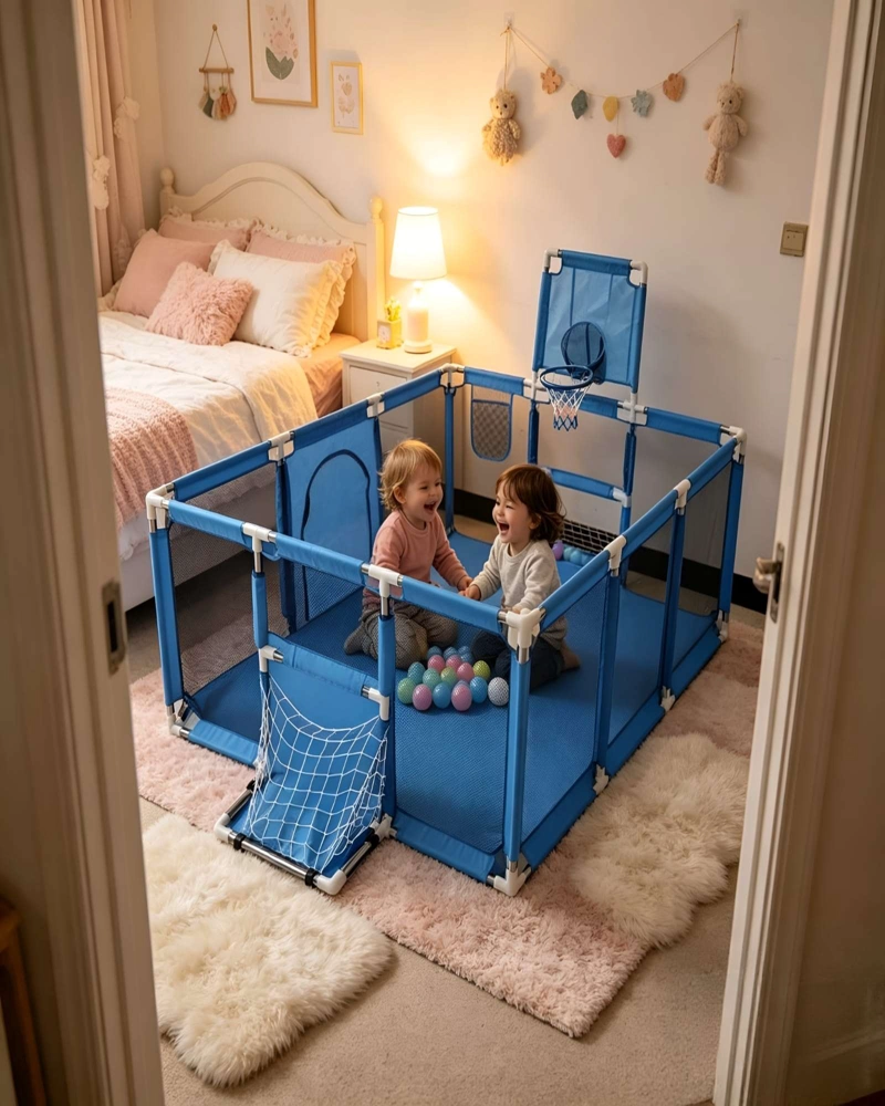 CORRAL DE JUEGOS MULTI-ACTIVIDAD PREMIUM (180 X 120 CM) - 6