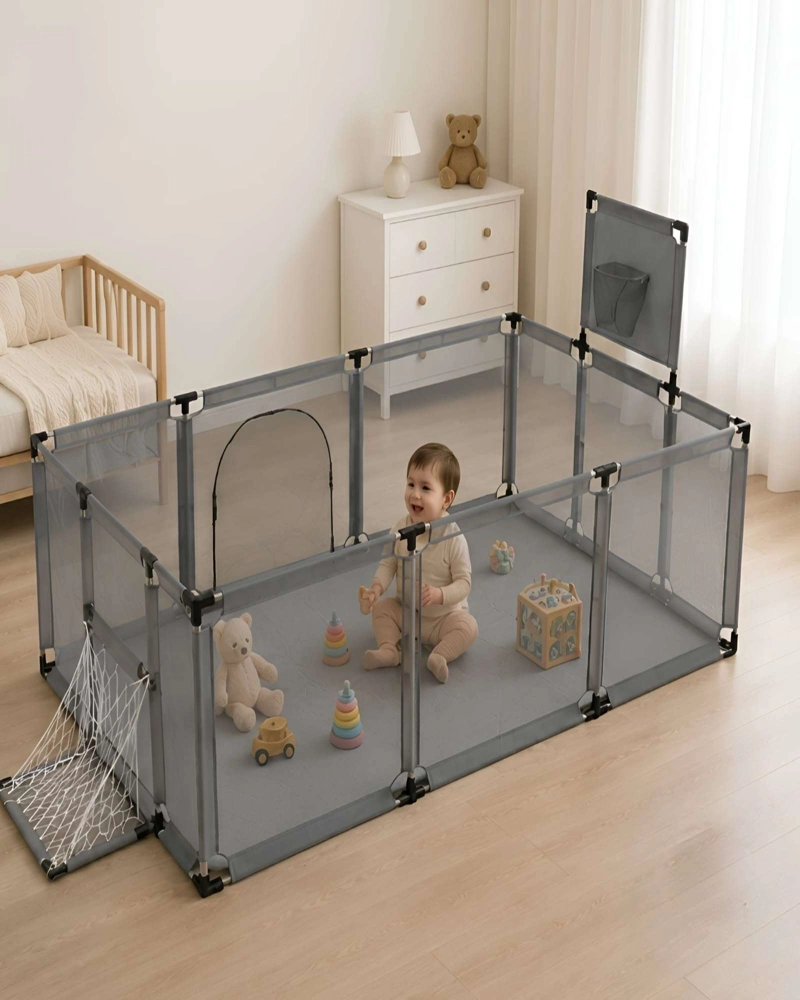 CORRAL DE JUEGOS MULTI-ACTIVIDAD PREMIUM (180 X 120 CM) - 2