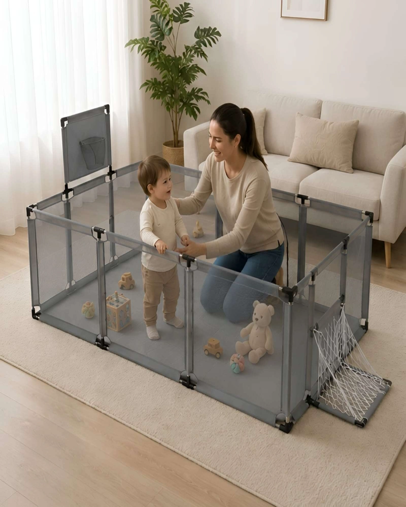 CORRAL DE JUEGOS MULTI-ACTIVIDAD PREMIUM (180 X 120 CM) - 4