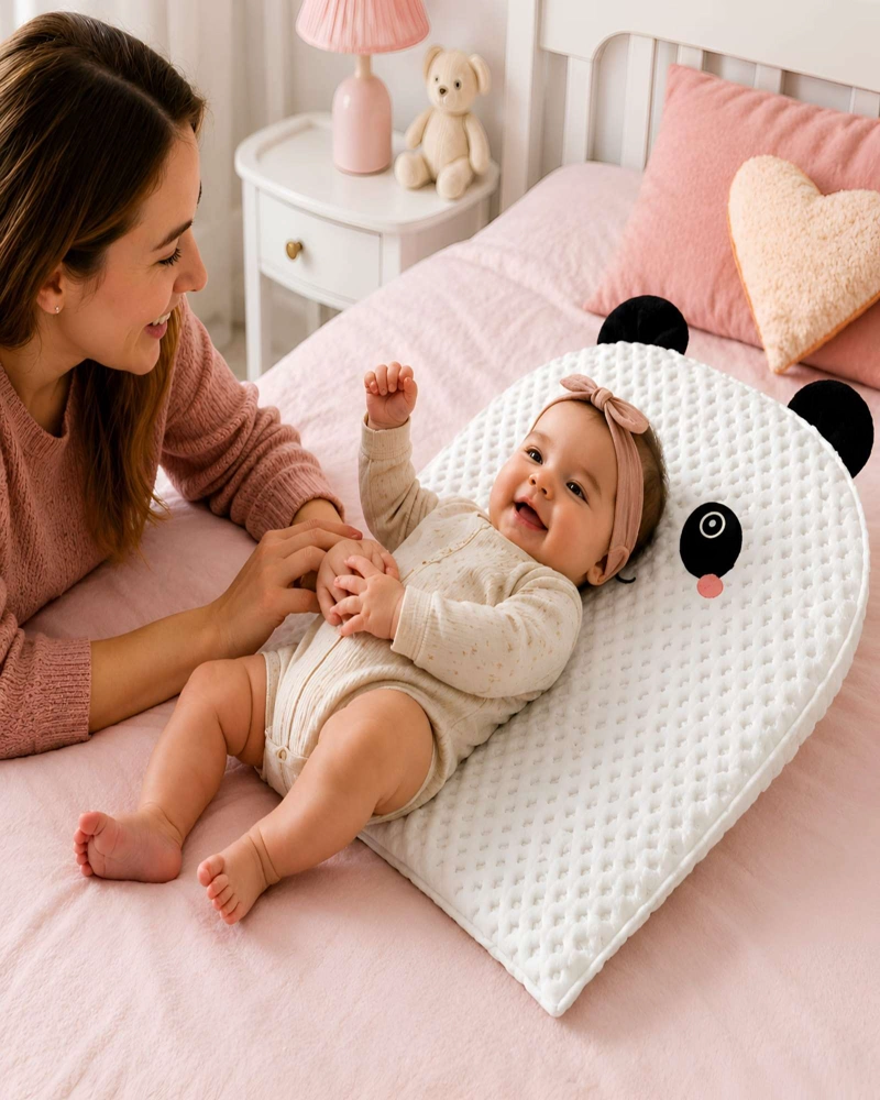ALMOHADA ANTIRREFLUJO Y POSICIONADOR PARA BEBE - 3