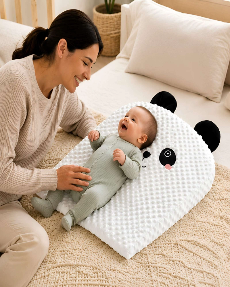ALMOHADA ANTIRREFLUJO Y POSICIONADOR PARA BEBE - 5