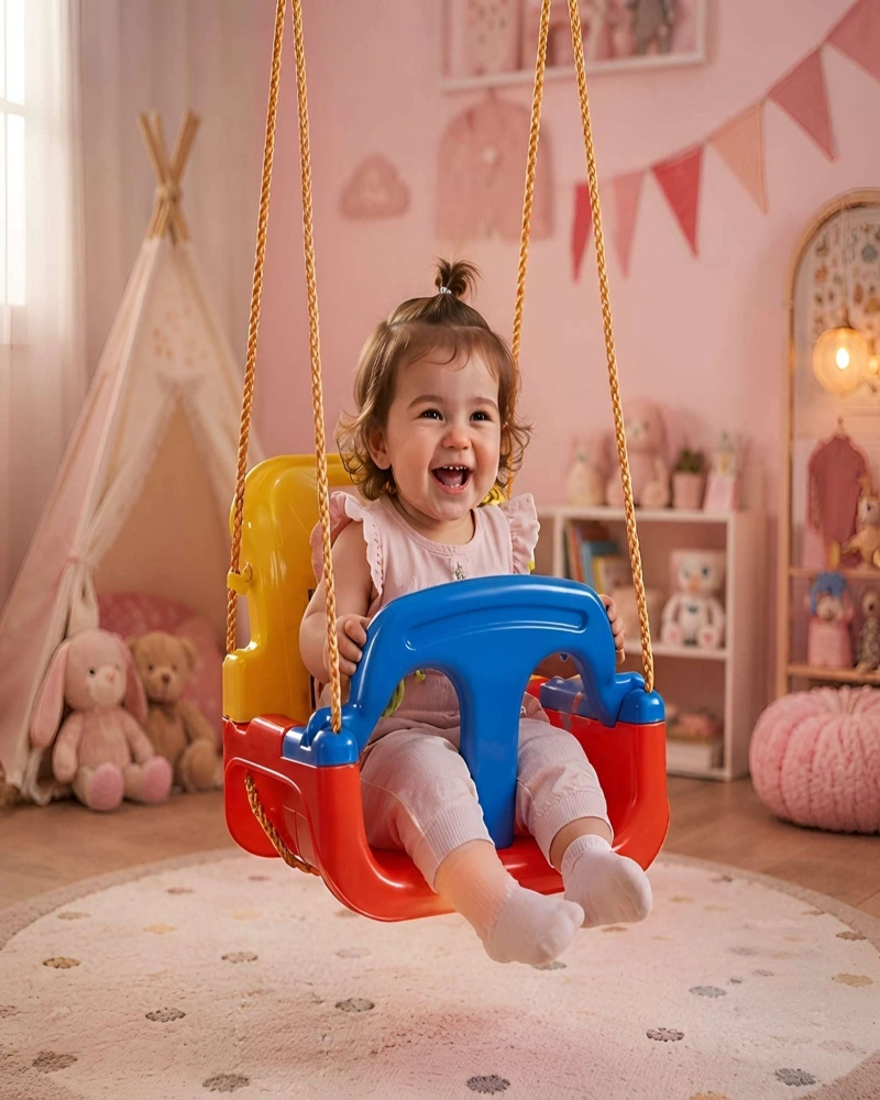 COLUMPIO INFANTIL EVOLUTIVO 3 EN 1 - DIVERSION SEGURA PARA TU BEBE - 1