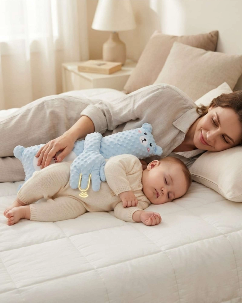 PELUCHE CON VIBRACION Y SONIDO PARA CALMAR AL BEBE - 2
