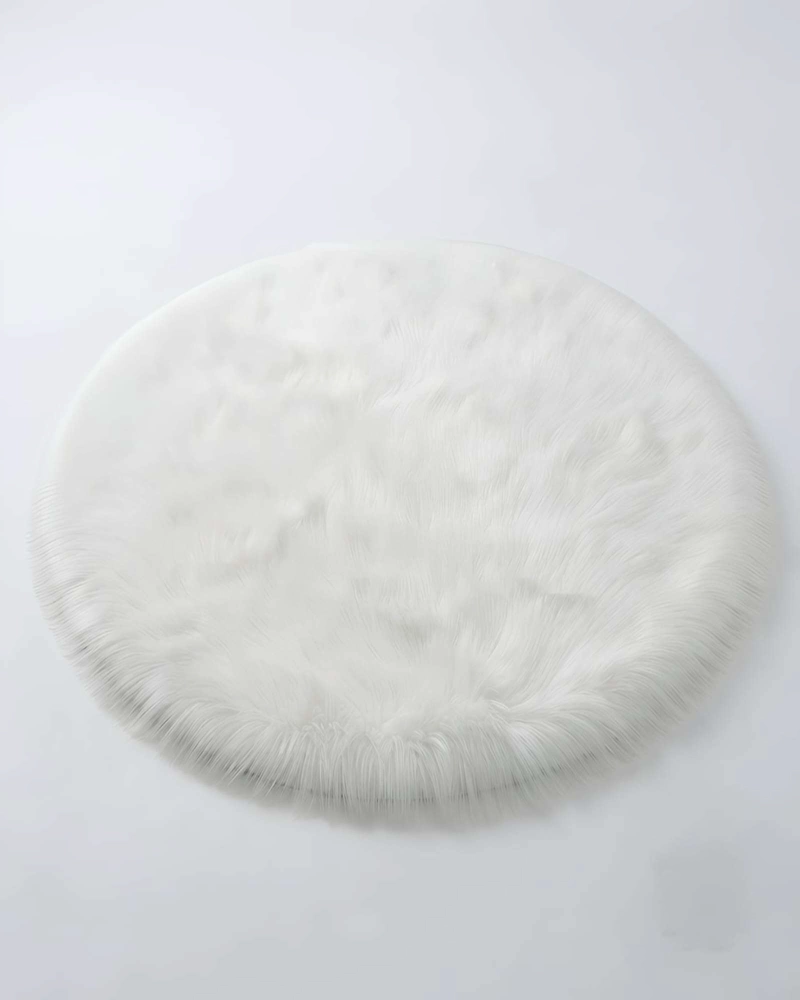 ALFOMBRA DE FELPA REDONDA 120CM - 6