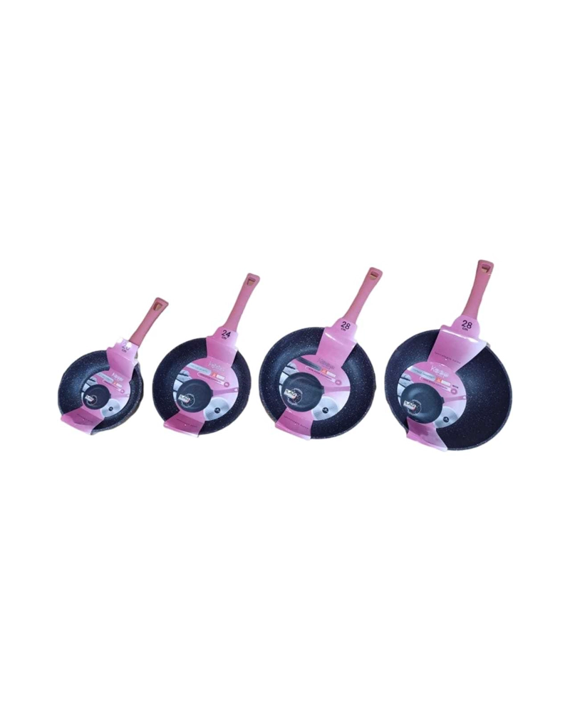 SET DE 3 SARTENES + WOK KEEP ANTIADHERENTE - 6