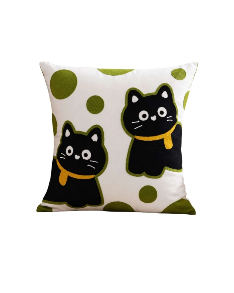 JUEGO DE 4 FUNDAS DE COJIN DECORATIVAS DE ALTA CALIDAD - 6