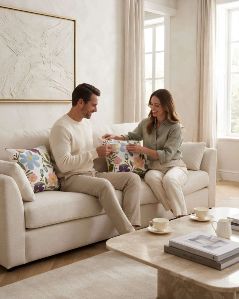 JUEGO DE 4 FUNDAS DE COJIN DECORATIVAS DE ALTA CALIDAD - 3