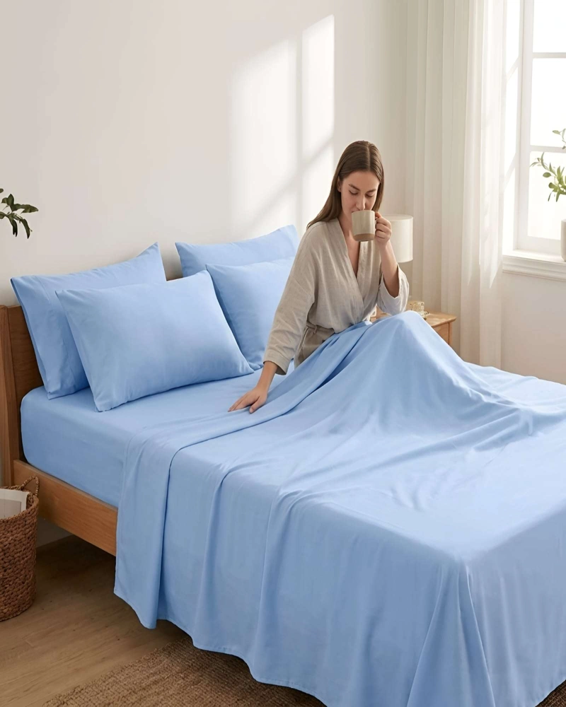 JUEGO DE SABANAS PREMIUM KING CONFORT Y AJUSTE TOTAL - 2