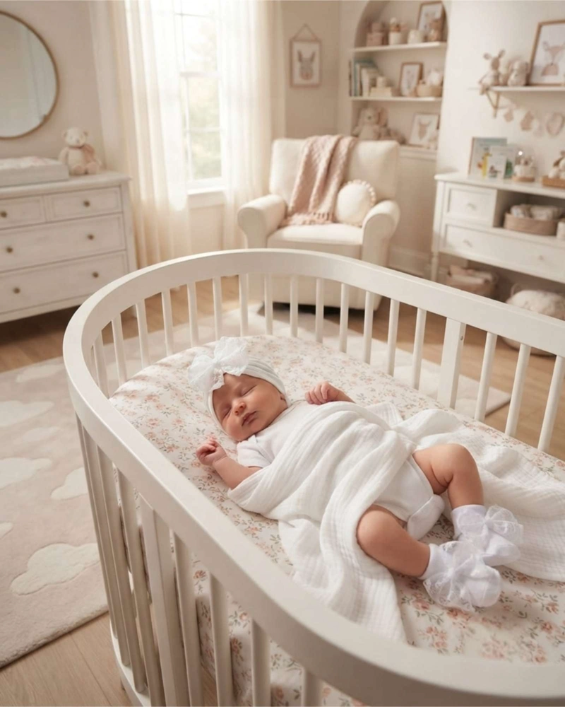 PACK DE 3 SETS DE CINTILLOS Y CALCETINES PARA BEBE  0 A 3 MESES - 1