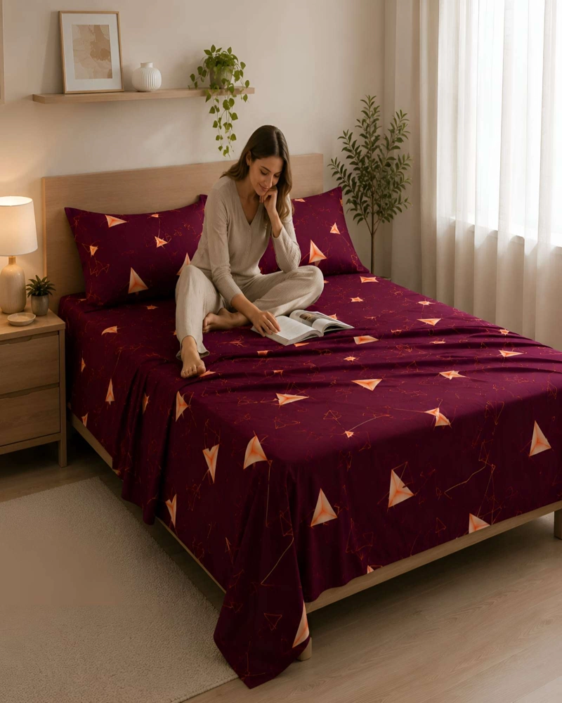 SET DE SABANAS CONFORT DE VERANO 4 PIEZAS KING - 1