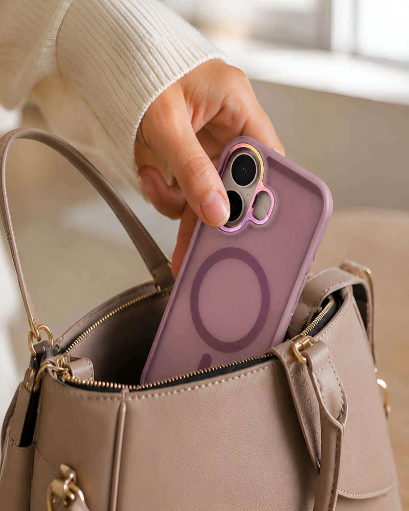 FUNDA PROTECTORA CON TECNOLOGIA MAGSAFE PARA IPHONE 17 - 3