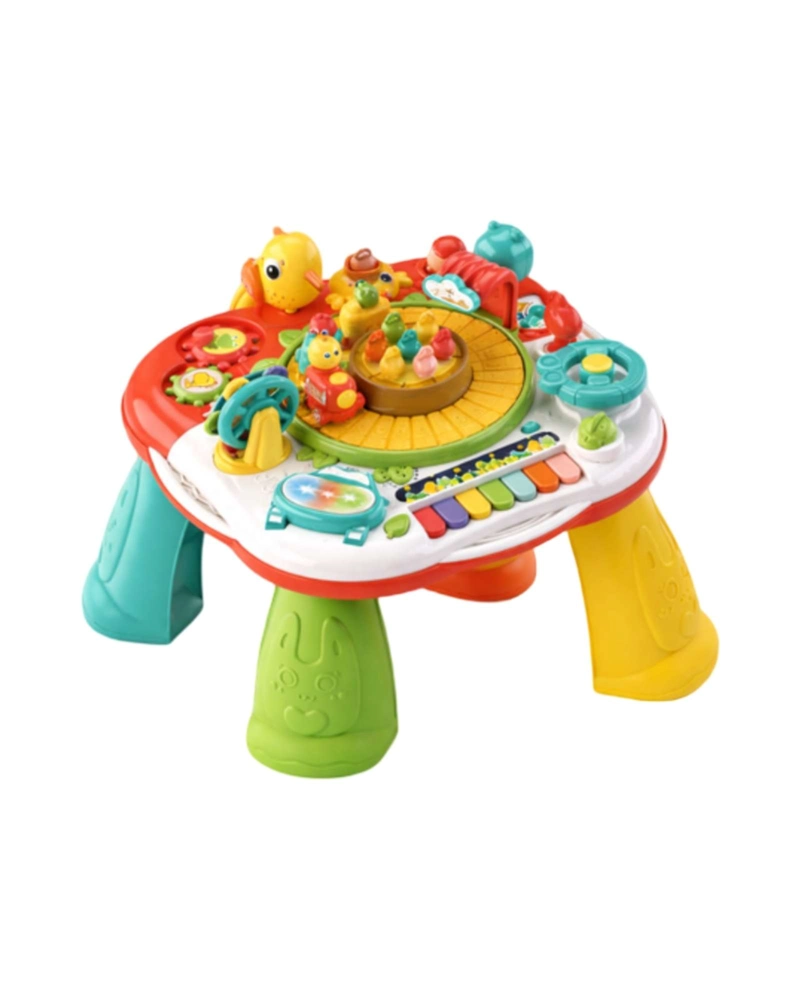 MESA DE ACTIVIDADES DIDACTICA 7 EN 1 PARA BEBE S E INFANTIL - 6