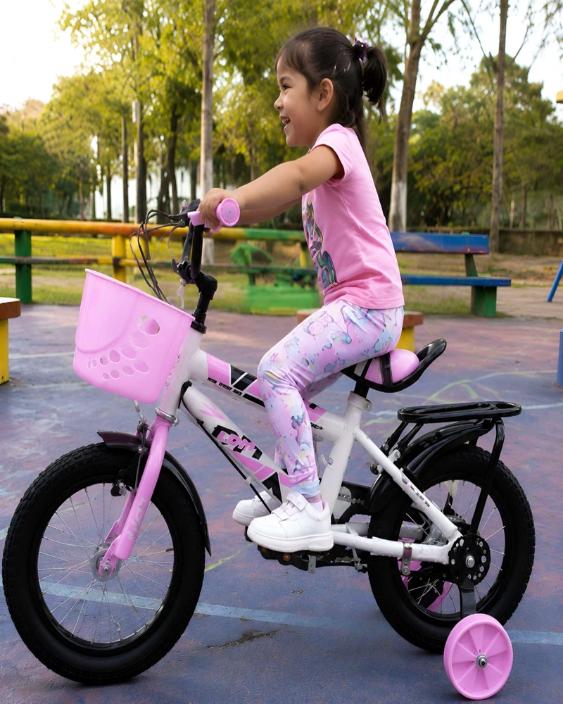 BICICLETA INFANTIL DE INICIACION CON RUEDAS DE APOYO ARO 12 - 4