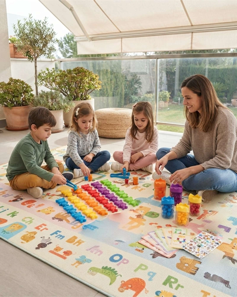 JUEGO DIDACTICO DE CLASIFICACION COLOR Y ANIMALES 98 PCS - 4