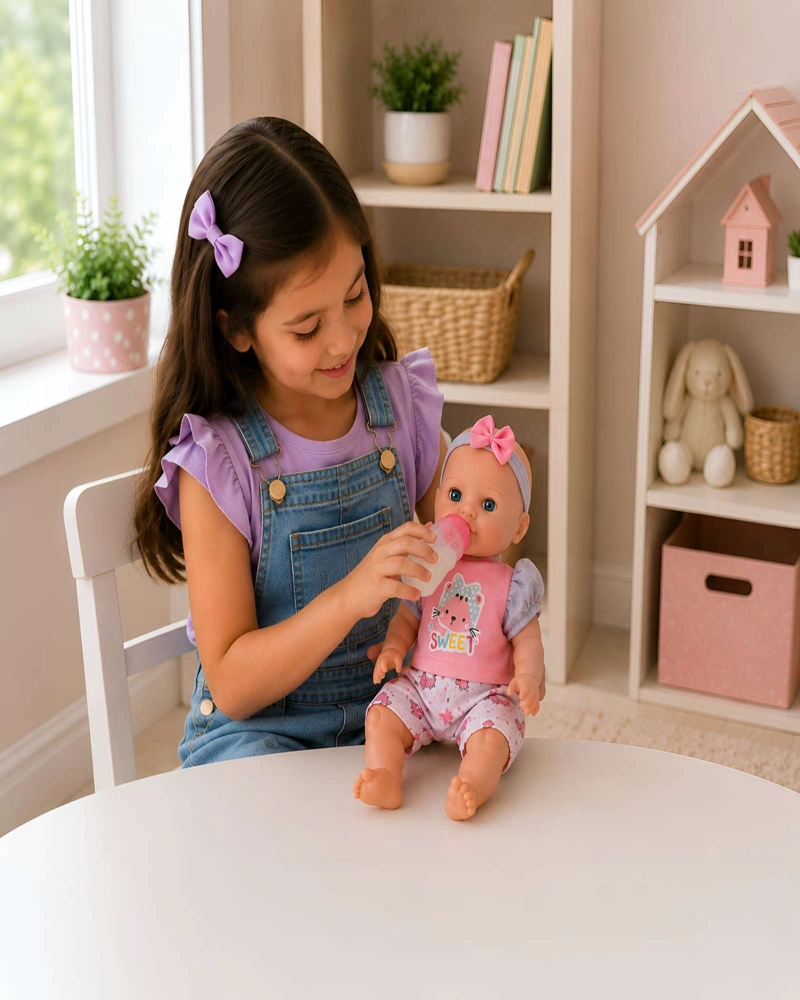 SET DE MUÑECA BEBE  JUGUETE INFANTIL - 2
