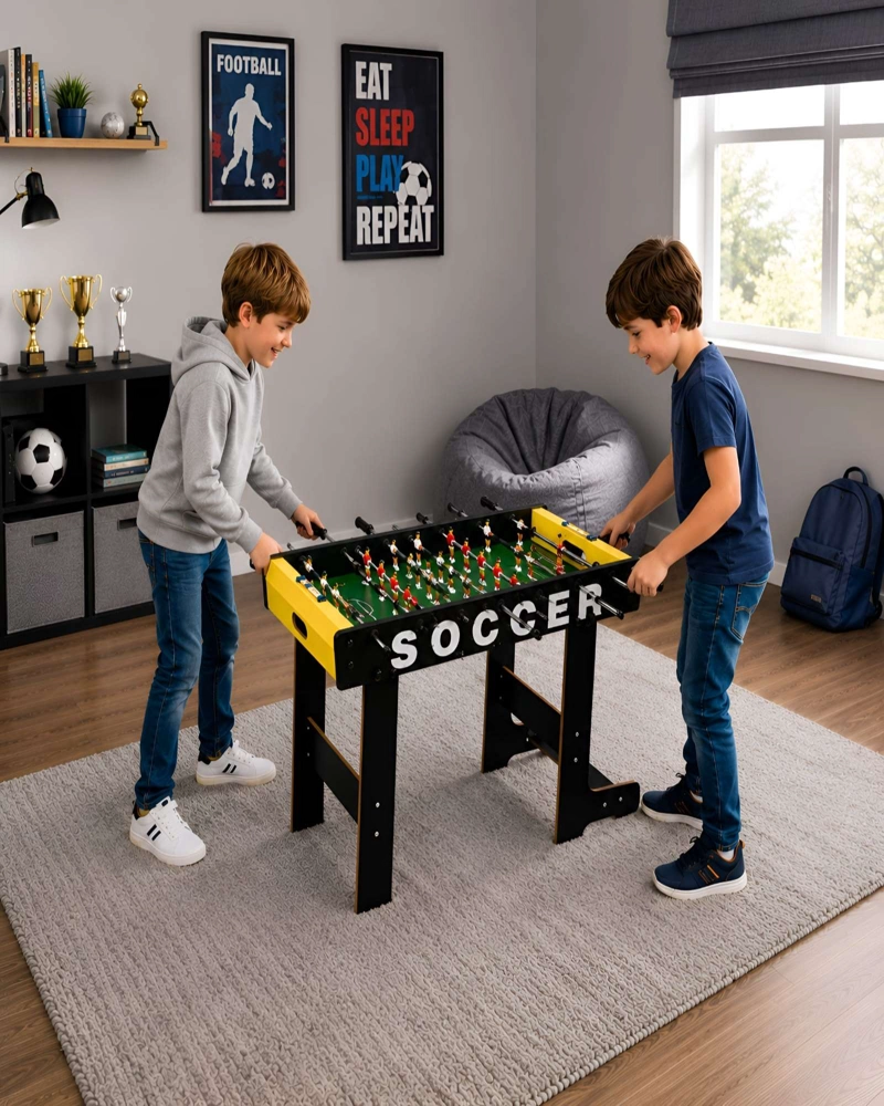 TACA TACA DE MESA PROFESIONAL CON PATAS MESA DE FUTBOLITO 117 CM - 3