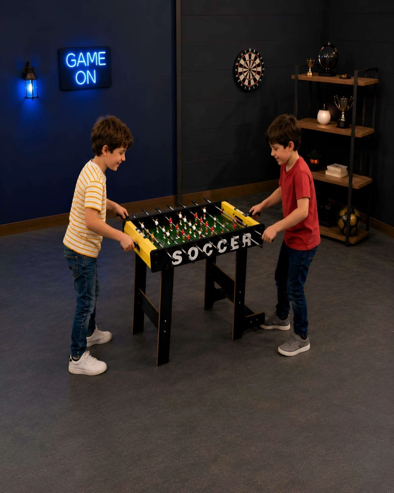 TACA TACA DE MESA PROFESIONAL CON PATAS MESA DE FUTBOLITO 117 CM - 5