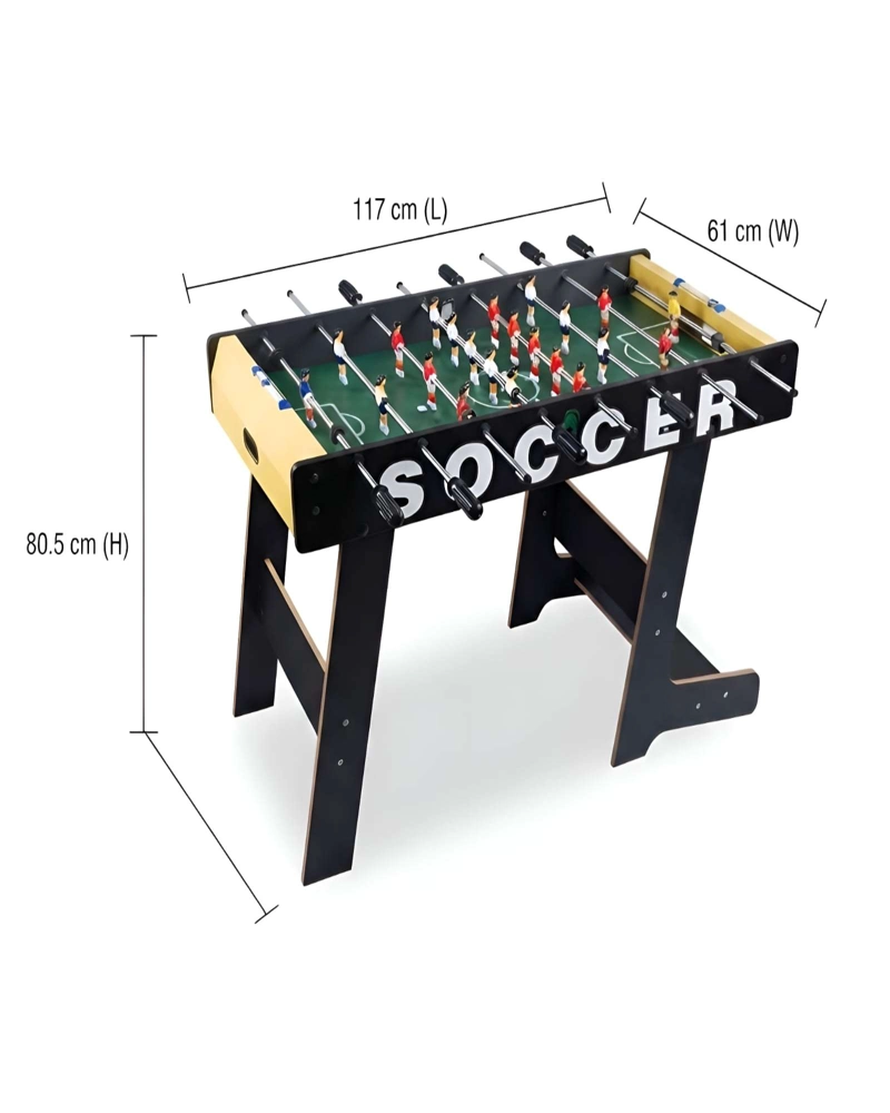 TACA TACA DE MESA PROFESIONAL CON PATAS MESA DE FUTBOLITO 117 CM - 6