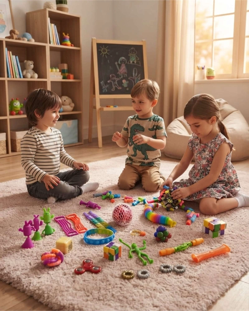 SET JUGUETES ANTIESTRES SENSORIAL 28 PIEZAS NIÑOS Y ADULTOS - 3