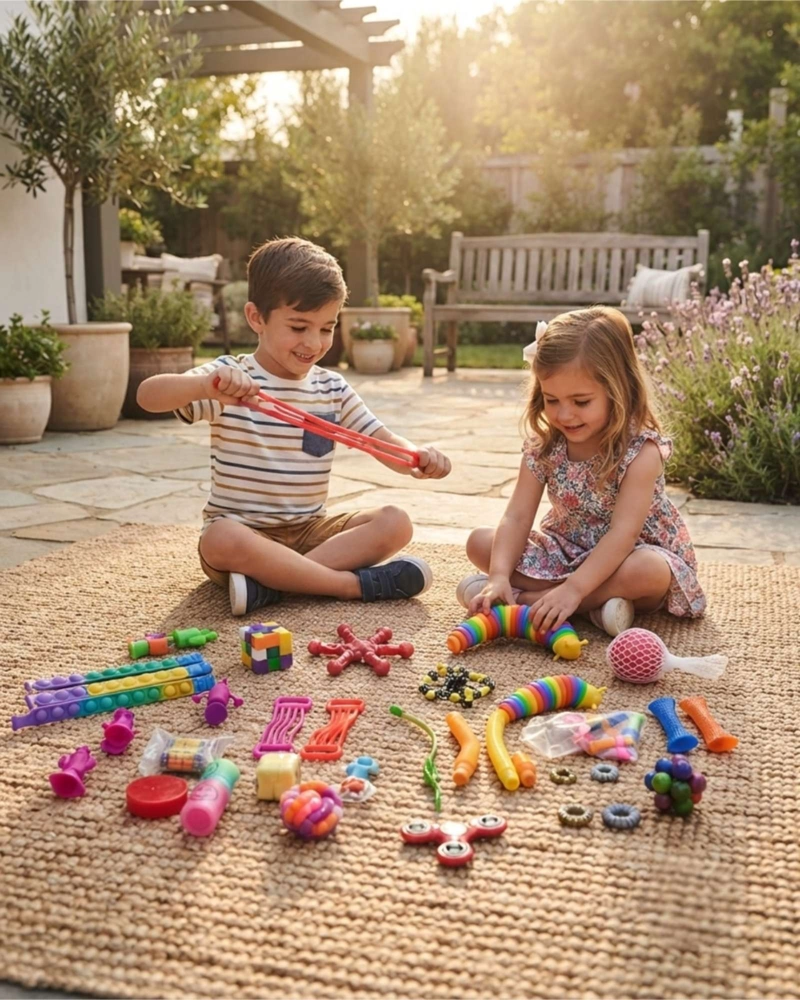 SET JUGUETES ANTIESTRES SENSORIAL 28 PIEZAS NIÑOS Y ADULTOS - 4