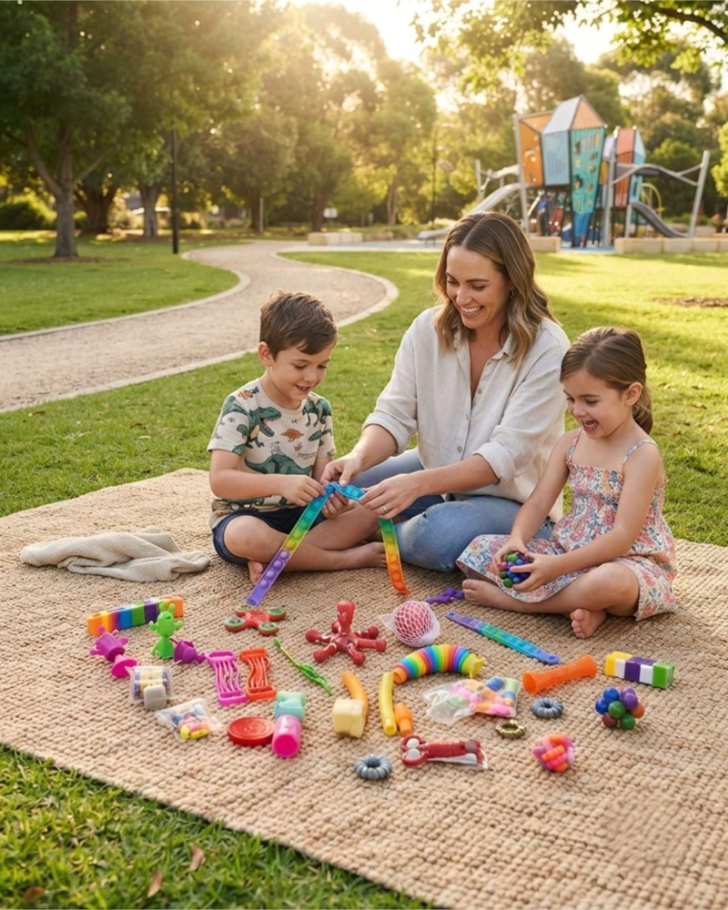 SET JUGUETES ANTIESTRES SENSORIAL 28 PIEZAS NIÑOS Y ADULTOS - 5