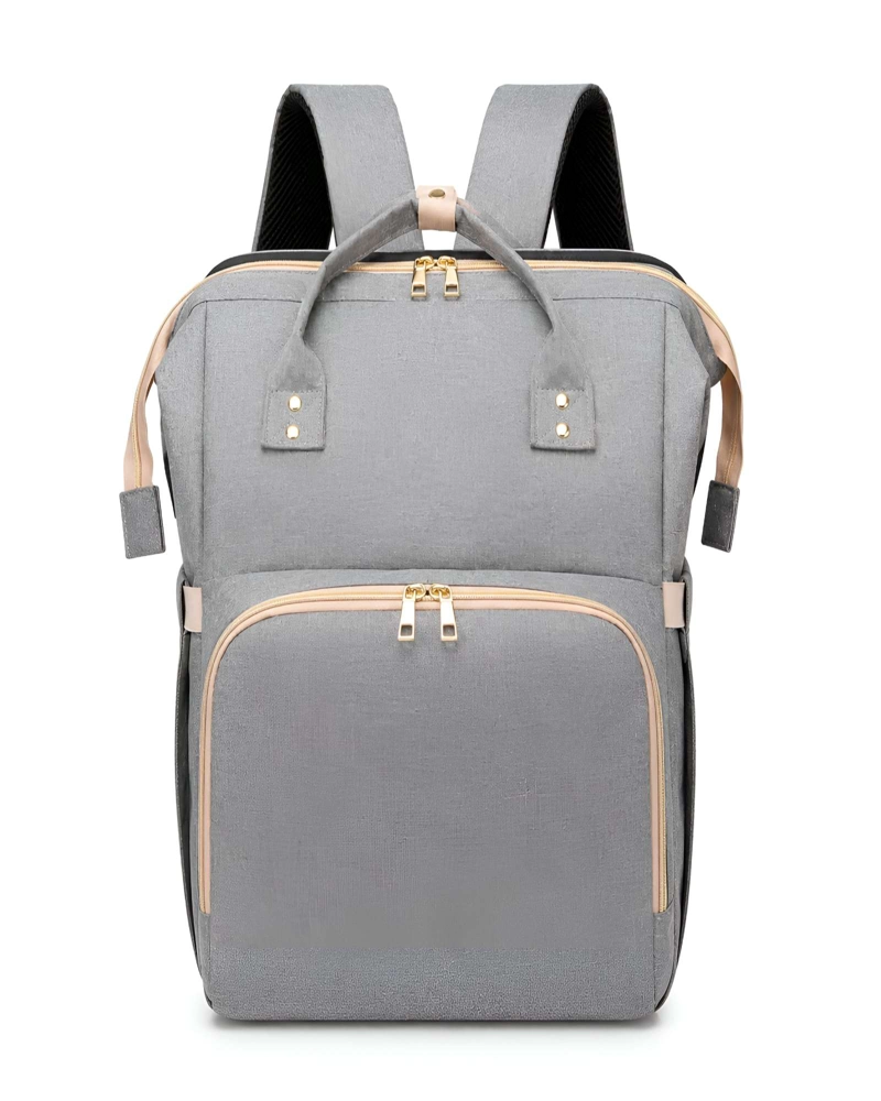 MOCHILA PAÑALERA MULTIFUNCIONAL 3 EN 1 CON CUNA PORTATIL Y CAMBIADOR - 6