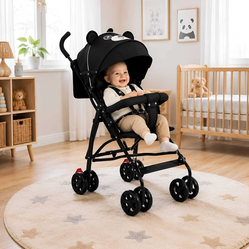 COCHE PASEADOR LIVIANO Y PLEGABLE PARA BEBE - 2