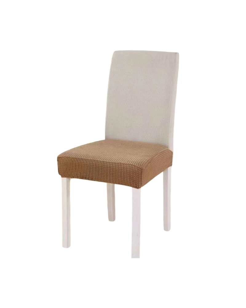 PACK X6 FUNDAS CUBRE ASIENTO PARA SILLA DE COMEDOR ELASTICAS - 6