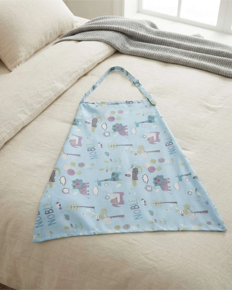 DELANTAL DE LACTANCIA ESTAMPADO PRACTICO, COMODO Y CON ESTILO - 1