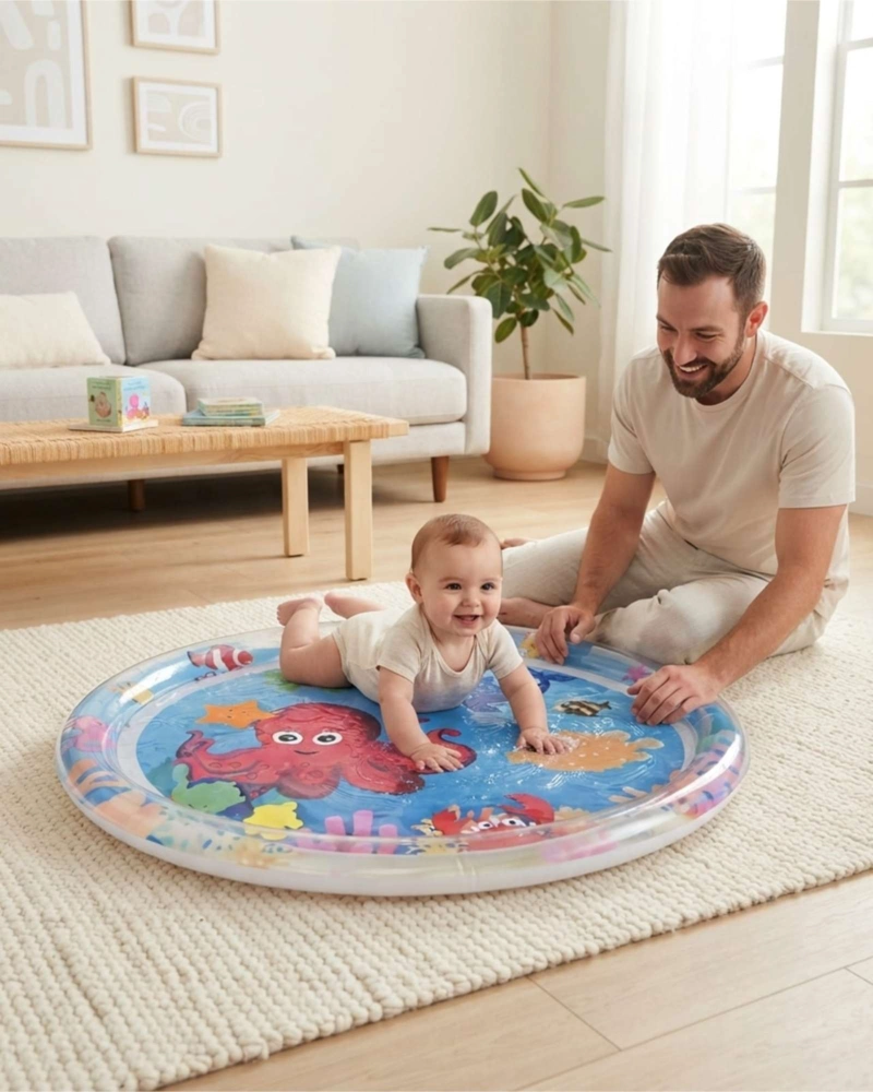 ALFOMBRA ACUATICA SENSORIAL  ESTIMULACION TEMPRANA PARA BEBE S - 1